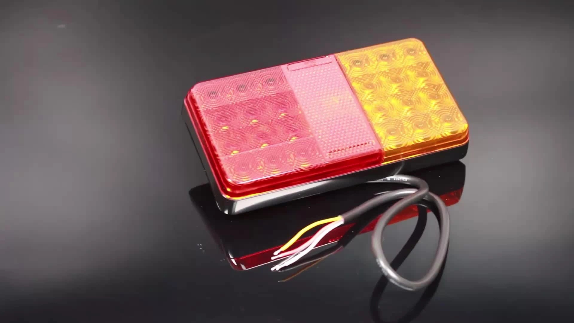 12V led wireless magnetic truck trailer stop tail indicator light kit combination light1