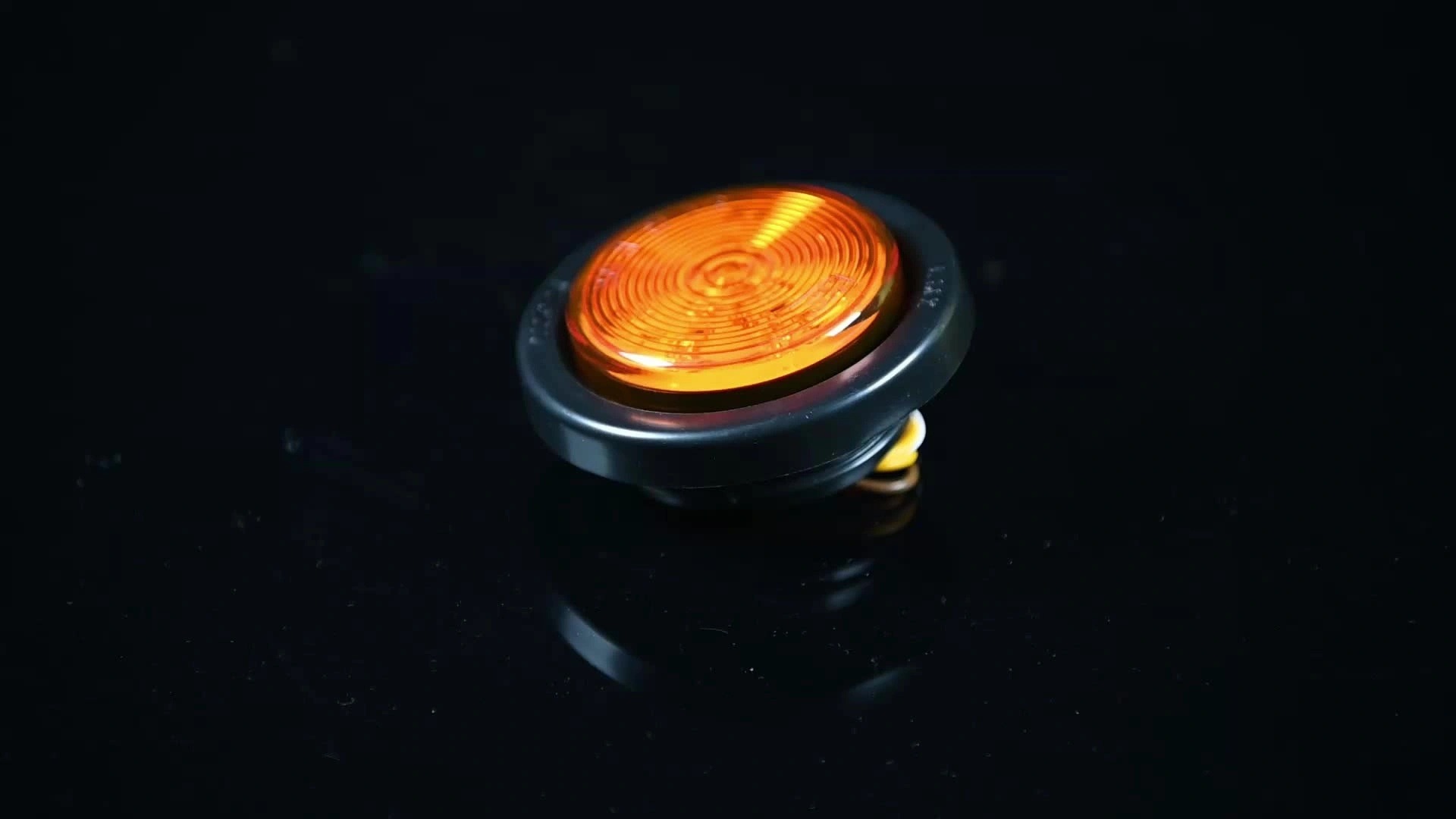 12V-24V Red Amber White 2.5" Inch Round LED Truck Side Marker Light1