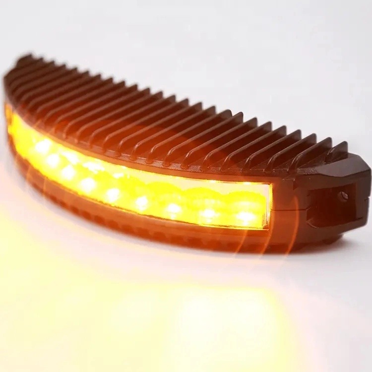 Factory Supply High Quality 9 Led 13w 11 Flasher Patterns Led Warning Light Flashing Strobe Light