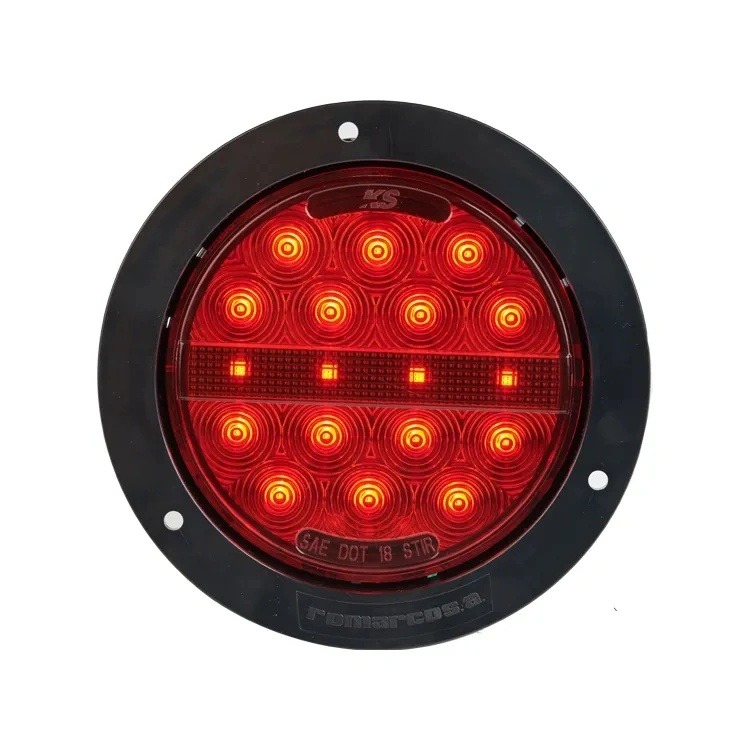 EMARK DOT universal ECE CCC round truck lamp led signal indicator lights trailer lamp