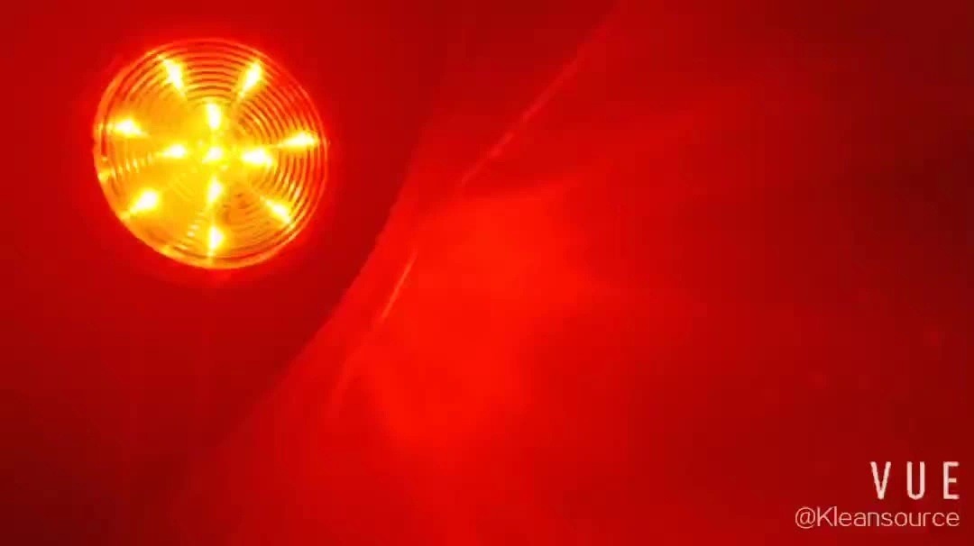12V-24V Red Amber White 2.5" Inch Round LED Truck Trailer Pickup Side Marker Light 2.5 Fog Light1