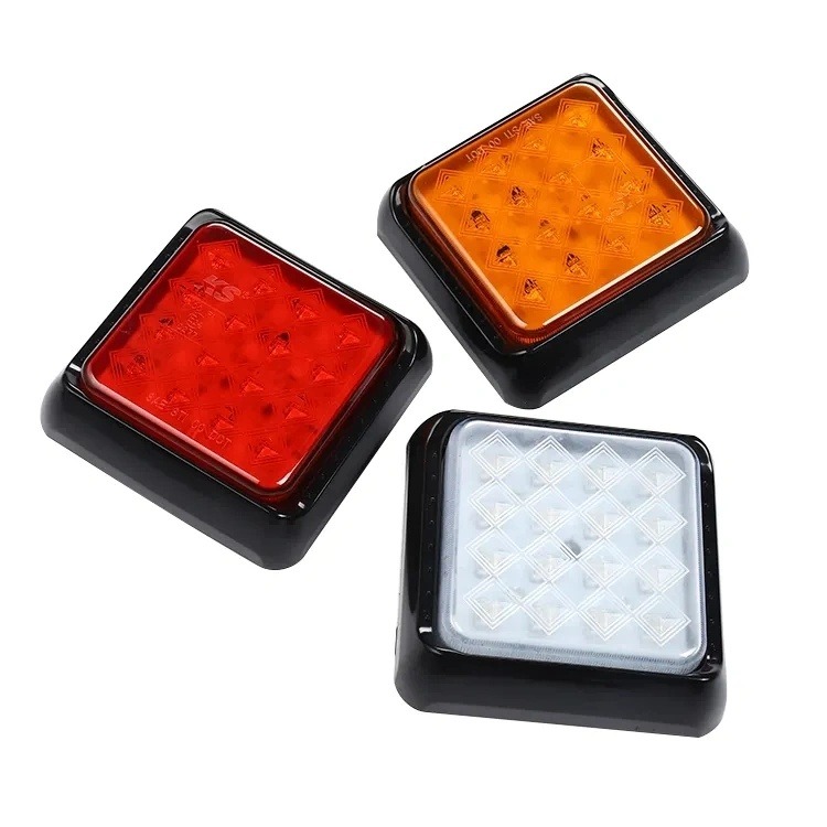 LTL02Rectangular LED light truck tail/stop/fog light direction indicator light