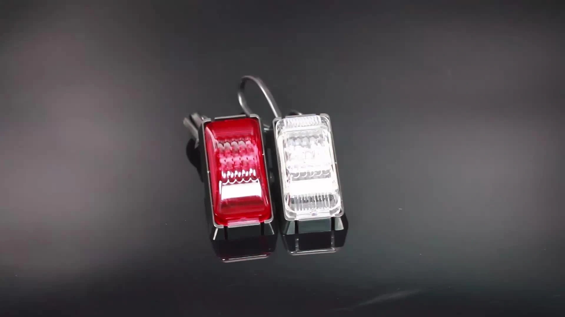 Amber 12v/24v 1 led truck trailer side marker led light lamp truck clearance light1