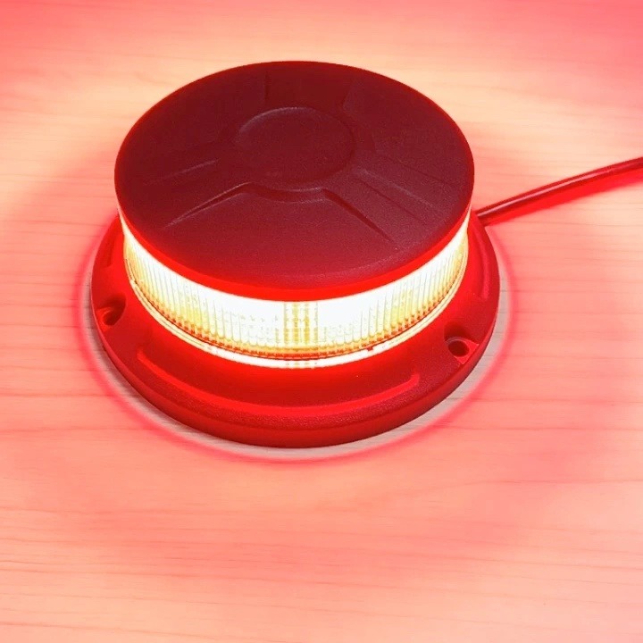9-30V Emark round waterproof flashing warning light vehicle led beacon light strobe truck light1