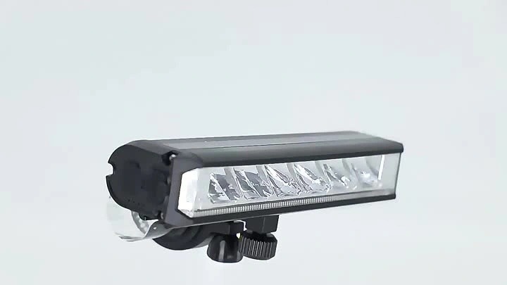 New aluminum alloy horizontal bicycle headlight