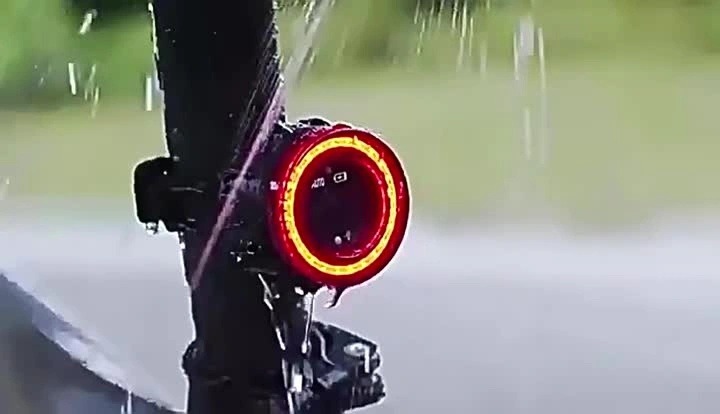 super 3 New Bicycle Intelligent Brake Tail Light C